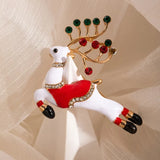 Fashion Christmas Crystal Brooch - 5 Options