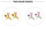 Stainless Steel Small Flat Back Animal Earrings - 20 Options