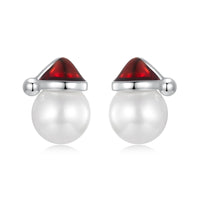 925 Sterling Silver Christmas Stud Earrings - 9 Options