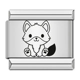 Stainless Steel Cute Animal Italian Charm - 8 Options