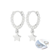 925 Sterling Silver Hoop Earrings - 73 Options
