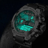 Military Style Chunky Watch - 3 Colours