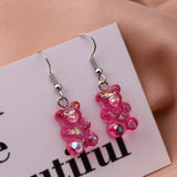 Fashion Candy Colours Duck/Bear Earrings - 25 Options
