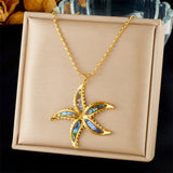 Fashion Stainless Steel Golden Colour Necklace - 11 Options