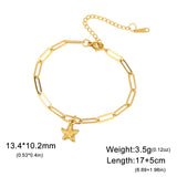 Stainless Steel Charm Anklet/Bracelet - 28 Options - 2 Sizes