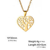 Stainless Tree of Life Necklace - 6 Options