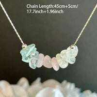 Fashion "Motherhood" Natural Crystal Necklace