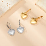 Stainless Steel Hoop Earrings - 2 Colours - 12 Designs
