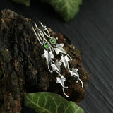 Fashion Crystal Vintage Leaf Earrings - 4 Options