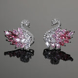 Fashion Swan CZ Earrings - 8 Options