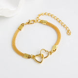 Fashion Heart/Infinity Bracelet - 2 Colours - 7 Options