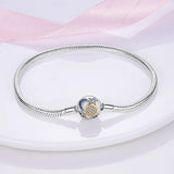 925 Sterling silver 17-20CM Charm Bracelet - Various Designs