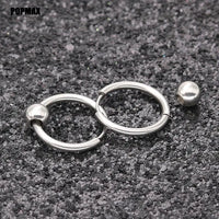 Stainless Steel Hoop/Ball Earrings - 15 Options