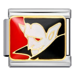 Stainless Steel Halloween Themed Italian Charm - 30 Options
