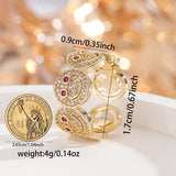 Fashion Smiley Face CZ Open Ring - 9 Options