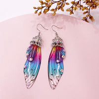 Handmade Fairy Wing Drop Earrings - 54 Options