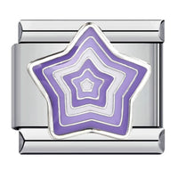 Bright Heart/Star Stainless Steel Italian Charm - 11 Options