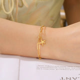 Stainless Steel Charm Anklet/Bracelet - 28 Options - 2 Sizes