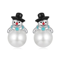 925 Sterling Silver Christmas Stud Earrings - 9 Options