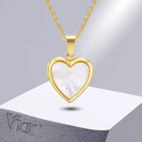 Stainless Steel Openable Heart Pendant - 4 Colours - 3 Sizes