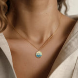 Stainless Steel Wave Necklace - 12 Options