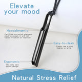 Stainless Steel  Breathing Anxiety Necklace- 2 Options - 5 Colours