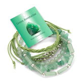 Fashion Stackable Natural Stone Bead Bracelet - 15 Options