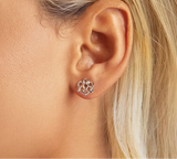 925 Sterling Silver Celtic Knot Stud Earrings