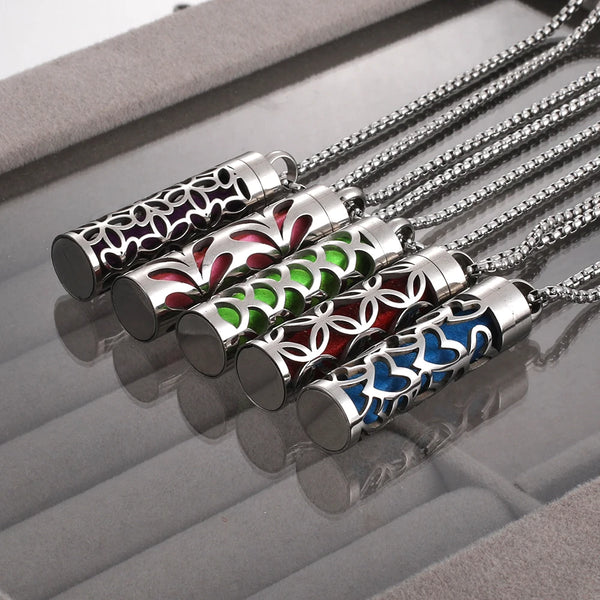 Aromatherapy Tubular Necklace - 33 Options