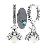 925 Sterling Silver Nature Themed Hoop/Dangle Earrings - 7 Options