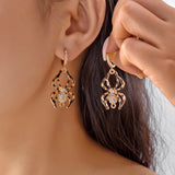 Fashion Halloween Gold Plated Enamel Drop Earrings - 5 Options