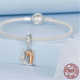 925 Sterling Silver Horse Heart Themed Charm - 3 Options