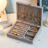 Velvet Jewellery Storage Box - 8 Options