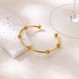 Stainless Steel Open Cuff Bangle - 22 Options