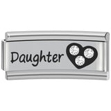 Stainless Steel Family Series Italian Charm - 9 Options
