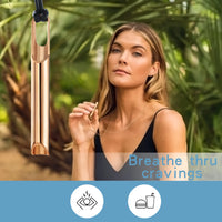 Stainless Steel  Breathing Anxiety Necklace- 2 Options - 5 Colours