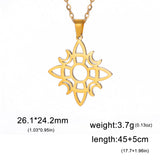 Stainless Steel Celtic Knot Necklace - 31 Options