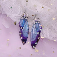 Handmade Fairy Wing Drop Earrings - 54 Options