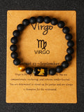 Fashion Natural Stone Horoscope Bracelets - 3 Lengths