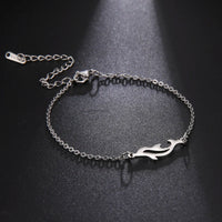 Stainless Steel Cut-out Bracelet - 5 Options - 2 Colours
