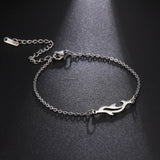 Stainless Steel Cut-out Bracelet - 5 Options - 2 Colours