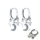 925 Sterling Silver Hoop Earrings - 73 Options