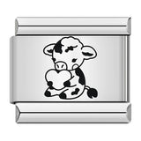 Stainless Steel Cute Animal Italian Charm - 8 Options