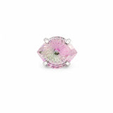 Titanium Spiral Eye CZ Body Stud 1 pc- 3 Sizes - 14 Options