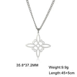 Stainless Steel Celtic Knot Necklace - 31 Options