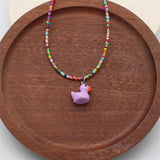 Fashion Cute Duck Necklace - 5 Options