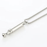 Titanium Steel Breathing Necklace - 2 Colours