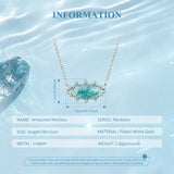 Fashion Oval Natural Amazonite Necklace