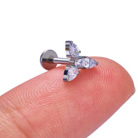 G23 Titanium 16G Body Piercing 10 Designs - 4 Sizes