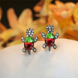 Fashion CZ Turtle Earrings - 31 Options